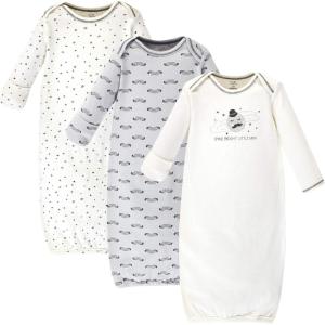 imageTouched by Nature Unisex Baby Organic Cotton GownsMr Moon
