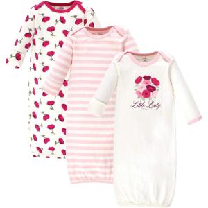 imageTouched by Nature Unisex Baby Organic Cotton GownsPetals