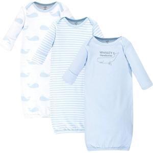 imageTouched by Nature Unisex Baby Organic Cotton GownsWhale