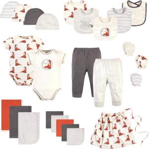 imageTouched by Nature Unisex Baby Organic Cotton Layette Set and GiftsetBoho Fox