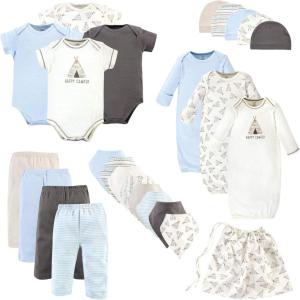 imageTouched by Nature Unisex Baby Organic Cotton Layette Set and GiftsetTeepee