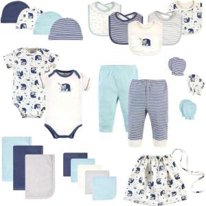 imageTouched by Nature Unisex Baby Organic Cotton Layette Set and GiftsetWoodland