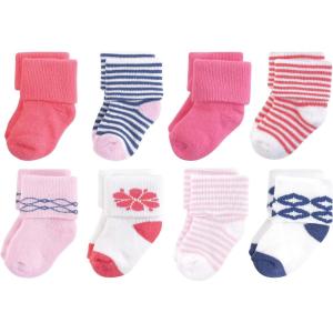 imageTouched by Nature Unisex Baby Organic Cotton SocksFlower