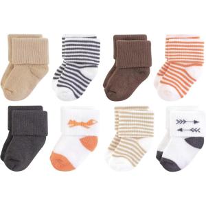 imageTouched by Nature Unisex Baby Organic Cotton SocksFox