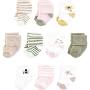 imageTouched by Nature Unisex Baby Organic Cotton SocksGreen