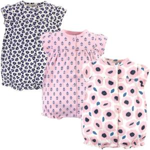 imageTouched by Nature babyboys Organic Cotton RompersBlossoms