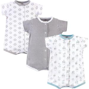 imageTouched by Nature babyboys Organic Cotton RompersCactus