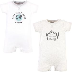 imageTouched by Nature babyboys Organic Cotton RompersNature Baby