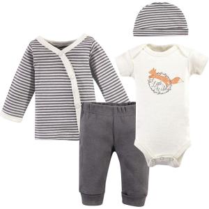 imageTouched by Nature babygirls Organic Cotton Preemie Layette SetFox
