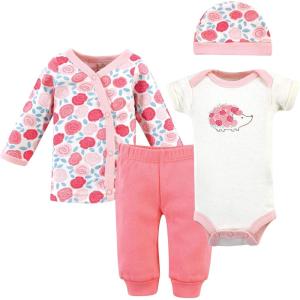 imageTouched by Nature babygirls Organic Cotton Preemie Layette SetRosebud