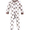 imageTouched by Nature Unisex Baby Organic Cotton Sleep and PlayCamping Animals