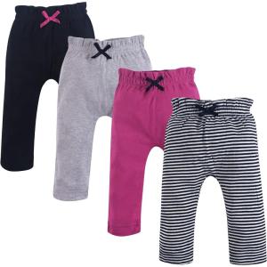imageTouched by Nature Baby Girls Organic Cotton PantsBlack Berry