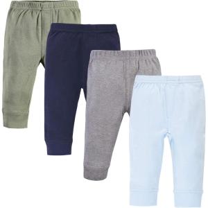 imageTouched by Nature Baby Girls Organic Cotton PantsBlue Green