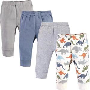 imageTouched by Nature Baby Girls Organic Cotton PantsBold Dinosaurs