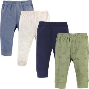 imageTouched by Nature Baby Girls Organic Cotton PantsDino