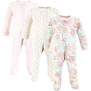 imageTouched by Nature Unisex Baby Organic Cotton Sleep and PlayTraditional Floral