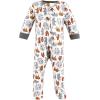 imageTouched by Nature Baby Girls Organic Cotton Sleep and PlayNeutral Endangered Safari