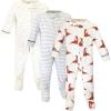 imageTouched by Nature Baby Girls Organic Cotton Sleep and PlayBoho Fox