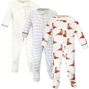 imageTouched by Nature Baby Girls Organic Cotton Sleep and PlayBoho Fox