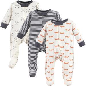 imageTouched by Nature Baby Girls Organic Cotton Sleep and PlayFox
