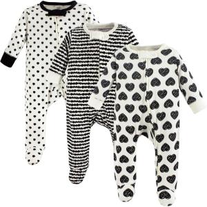 imageTouched by Nature Baby Girls Organic Cotton Sleep and PlayHeart