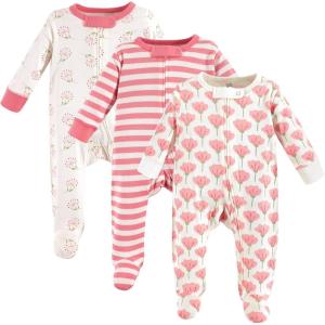 imageTouched by Nature Baby Girls Organic Cotton Sleep and PlayTulip