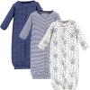 imageTouched by Nature Baby Organic Cotton Zipper GownsElephant