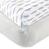 imageOrganic Cotton Fitted Crib Sheet 2PackGrayFeather 2 Pk