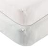 imageOrganic Cotton Fitted Crib Sheet 2PackWhiteGray 2 Pk
