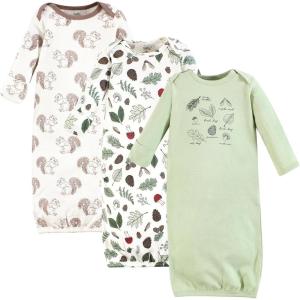 imageTouched by Nature Unisex Baby Organic Cotton GownsForest Explorer