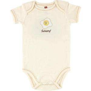 imageTouched by Nature Unisex Baby Organic Cotton BodysuitsEgg