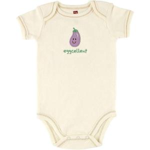 imageTouched by Nature Unisex Baby Organic Cotton BodysuitsEggplant