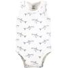 imageTouched by Nature Unisex Baby Organic Cotton Sleeveless Bodysuits Mystic Sea Creatures 1218 Months
