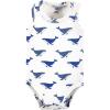 imageTouched by Nature Unisex Baby Organic Cotton Sleeveless Bodysuits Mystic Sea Creatures 36 Months
