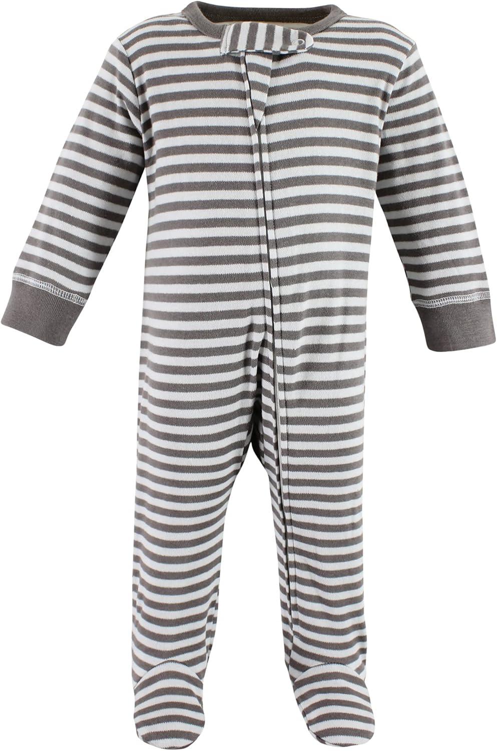 imageTouched by Nature Unisex Baby Organic Cotton Sleep and PlayNeutral Endangered Safari