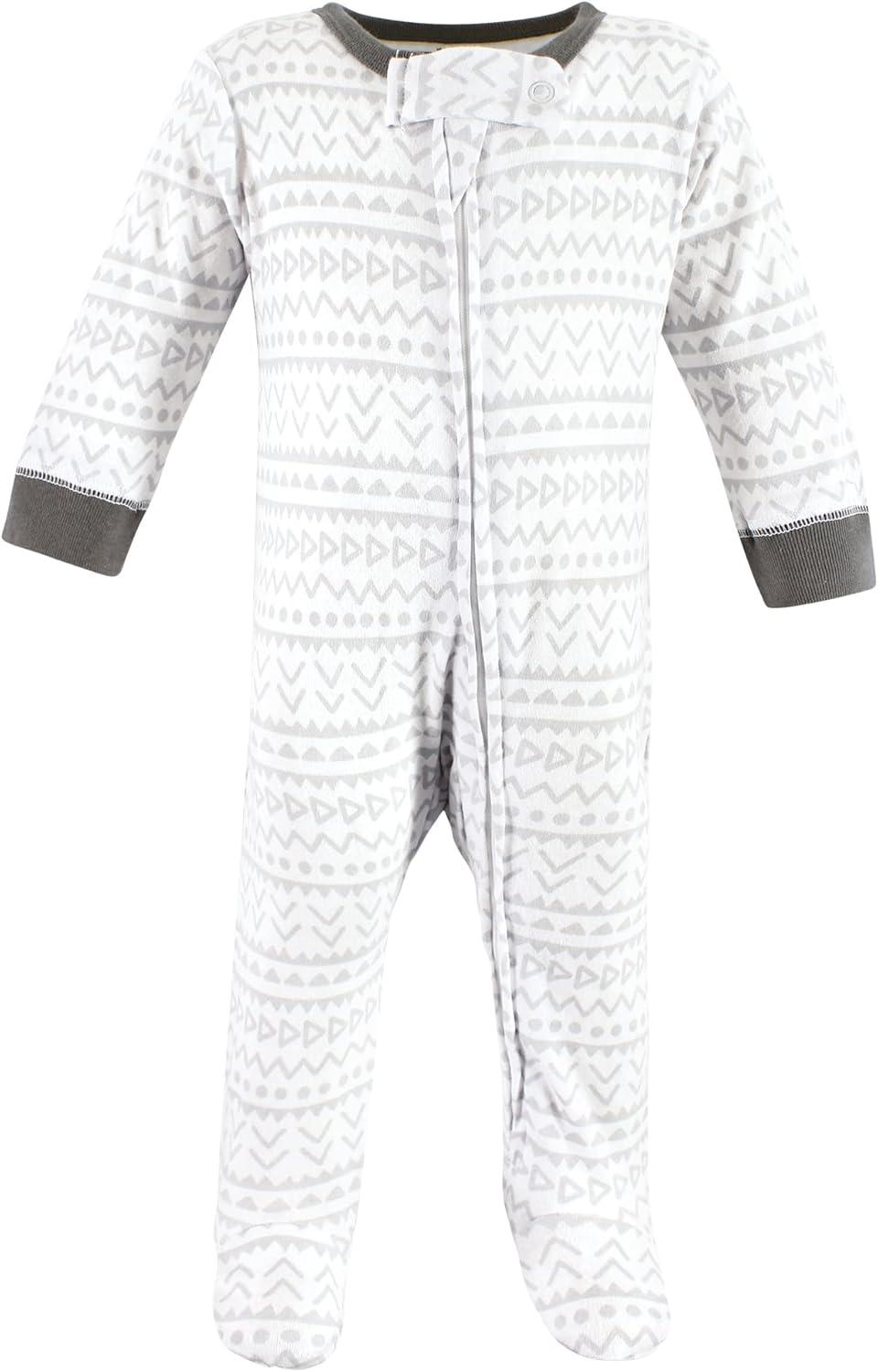 imageTouched by Nature Unisex Baby Organic Cotton Sleep and PlayNeutral Endangered Safari