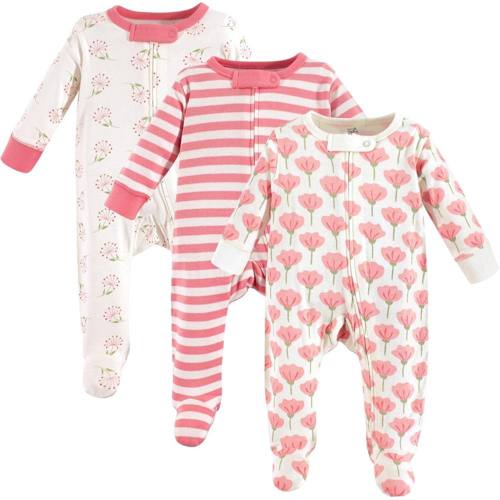imageTouched by Nature Unisex Baby Organic Cotton Sleep and PlayTulip