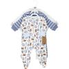 imageTouched by Nature Unisex Baby Organic Cotton Sleep and PlayBoy Endangered Safari