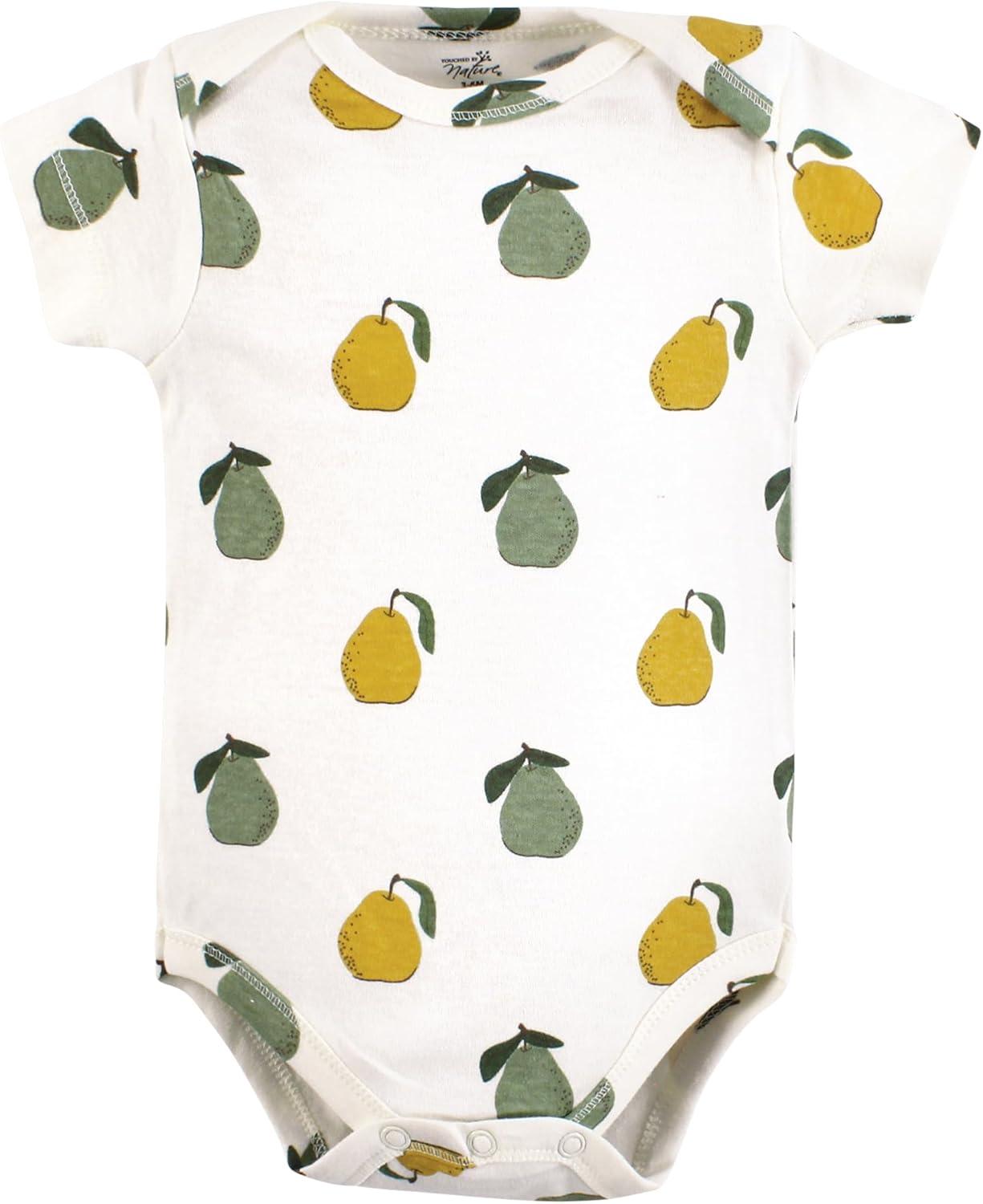 imageTouched by Nature babygirls Organic Cotton BodysuitsFruits and Veggies