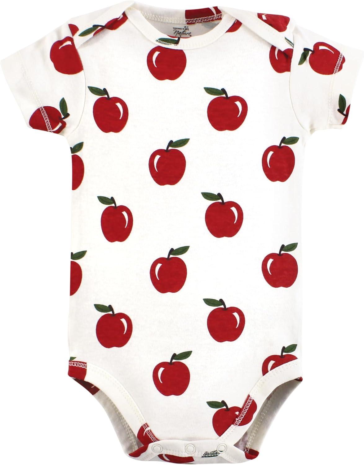 imageTouched by Nature babygirls Organic Cotton BodysuitsFruits and Veggies