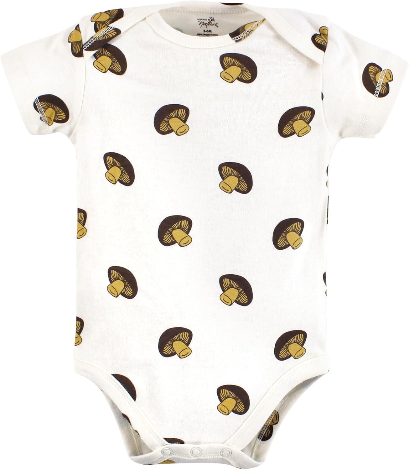 imageTouched by Nature babygirls Organic Cotton BodysuitsFruits and Veggies