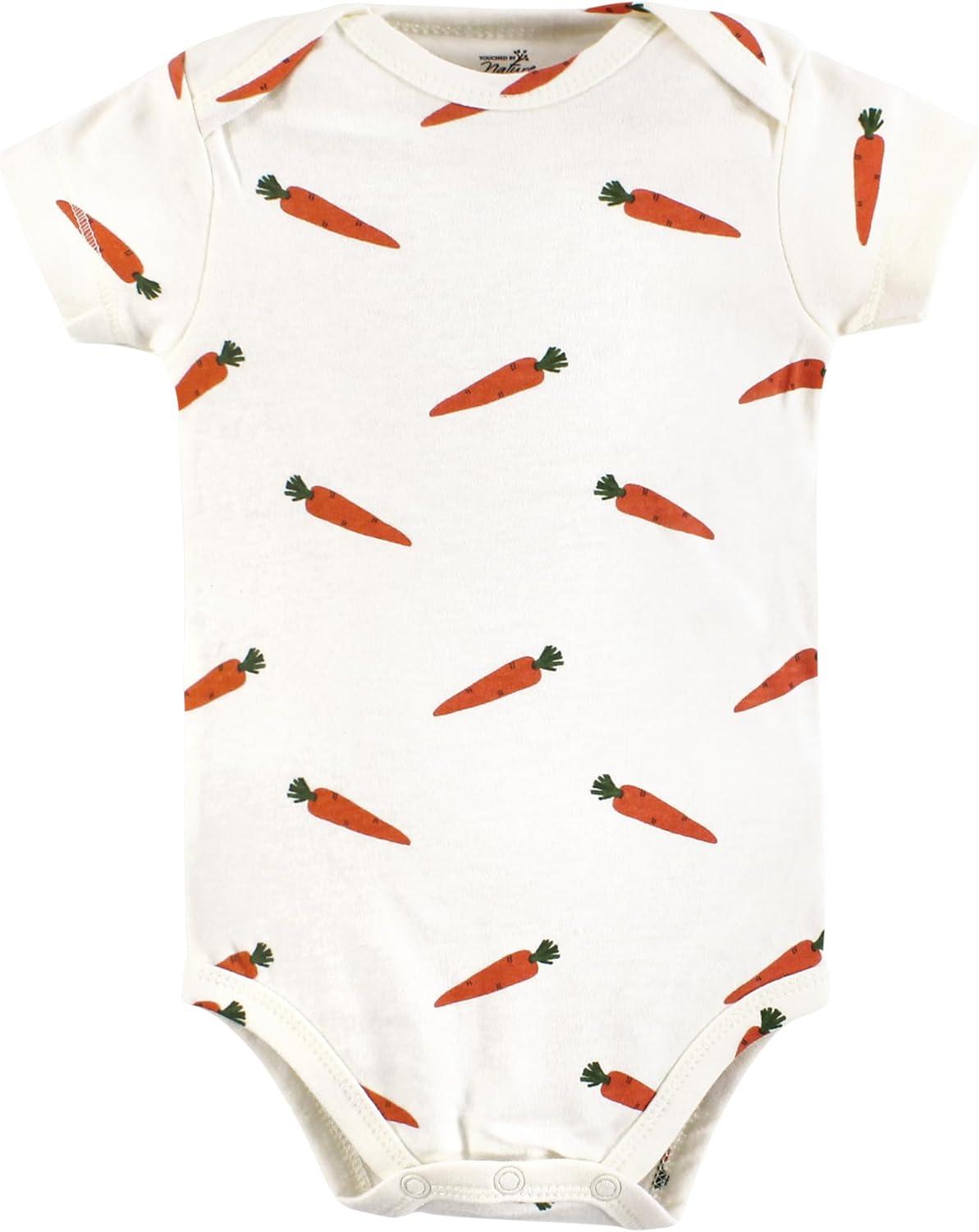 imageTouched by Nature babygirls Organic Cotton BodysuitsFruits and Veggies