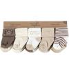 imageTouched by Nature Unisex Baby Organic Cotton SocksBrown Bear