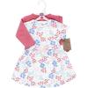 imageTouched by Nature Infant Toddler Girls Organic Cotton Dress and Cardigan Rainbows SunshineFlower Market