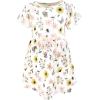 imageTouched by Nature Infant Toddler Girls Organic Cotton Dress and Cardigan Rainbows SunshineSoft Wildflower