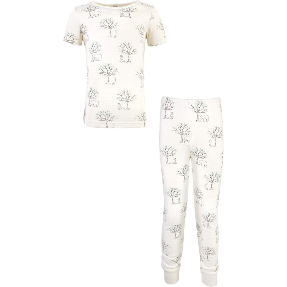 imageTouched by Nature Matching Holiday Family PajamasBirch Trees