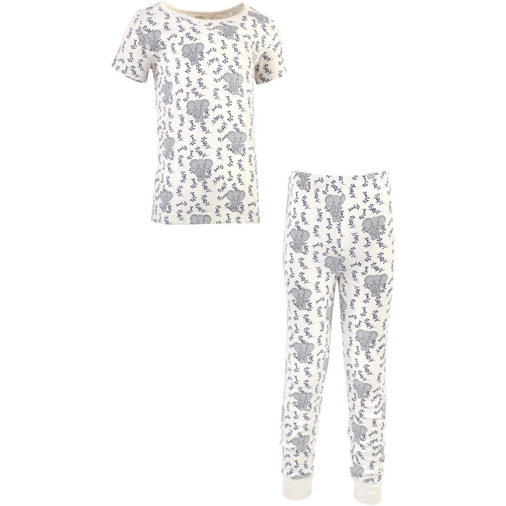 imageTouched by Nature Matching Holiday Family PajamasBlue Elephant