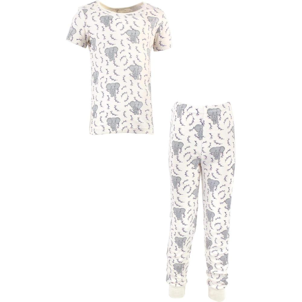 imageTouched by Nature Matching Holiday Family PajamasPink Elephant