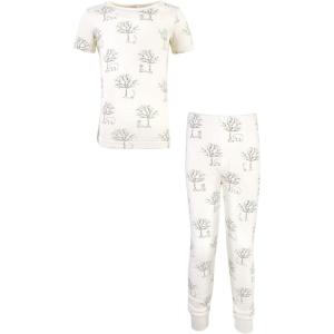 imageTouched by Nature Matching Holiday Family PajamasBirch Trees