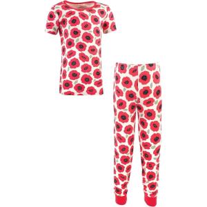 imageTouched by Nature Matching Holiday Family PajamasPoppy